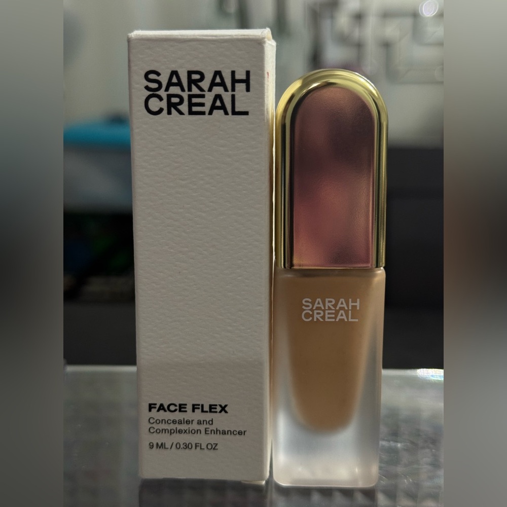 NIB Sarah Creal Face Flex Concealer & Complexion Enhancer W/Caffeine Shade 2.0